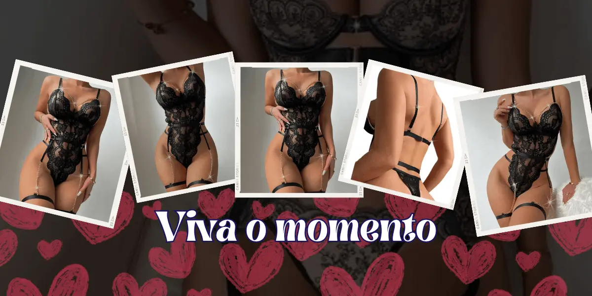 Lingerie Viena Sun Victoria's - Conjunto Completo (CALCINHA SUTIÃ)